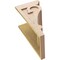Ekena Millwork 12"W x 12"D x 24"H Wide Mayflower Rough Cedar Woodgrain TimberThane Corbel, Primed Tan CORUR12X12X24MAYRCPR - alternate 4